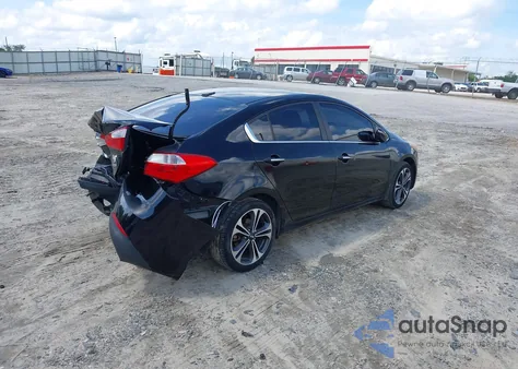 2014 Kia Forte Ex from USA, damaged, VIN KNAFZ4A80E5109447
